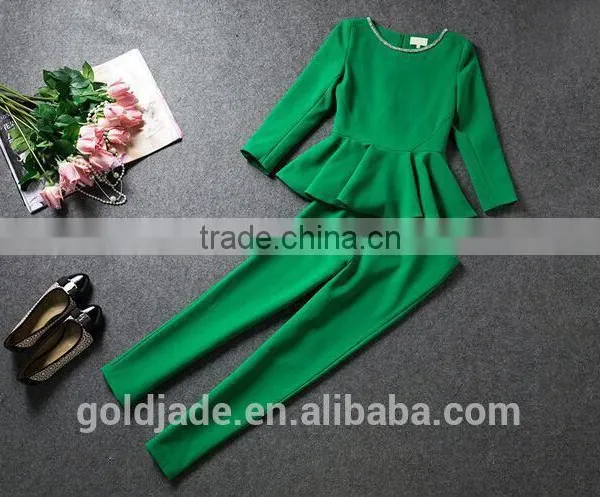 Modern Design Skirt Suit for Business Women Lady Girl photo-2