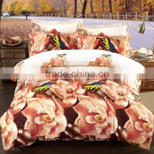 Hot Sell Colorful Decorative Flower Design Digital Printed Bed Skirt Factory photo-5