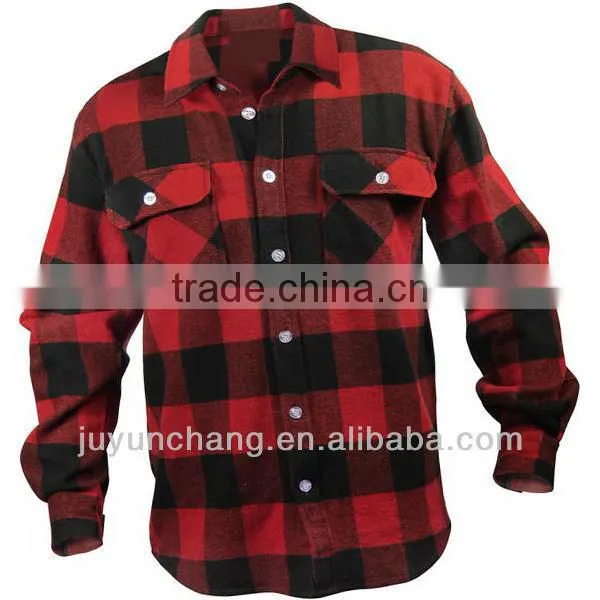 Different Types Long Sleeves Flannel Shirts for Men photo-3