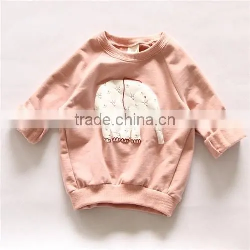Children Clothing Kids Elephant Clothes Girls Boy Pullover Hoodies Kids Long Sleeve Spring Autumn 2016 Hoodies photo-3
