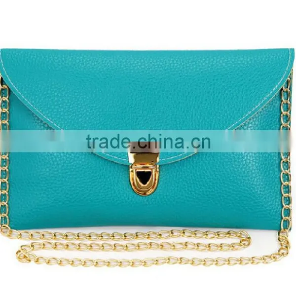 New Arrival Clutch Purse Envelop With Golden Chain photo-5