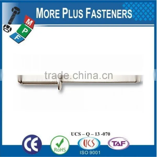 Made in Taiwan Aluminum Large Flange Anodized Stainless Steel Blind Rivet photo-6