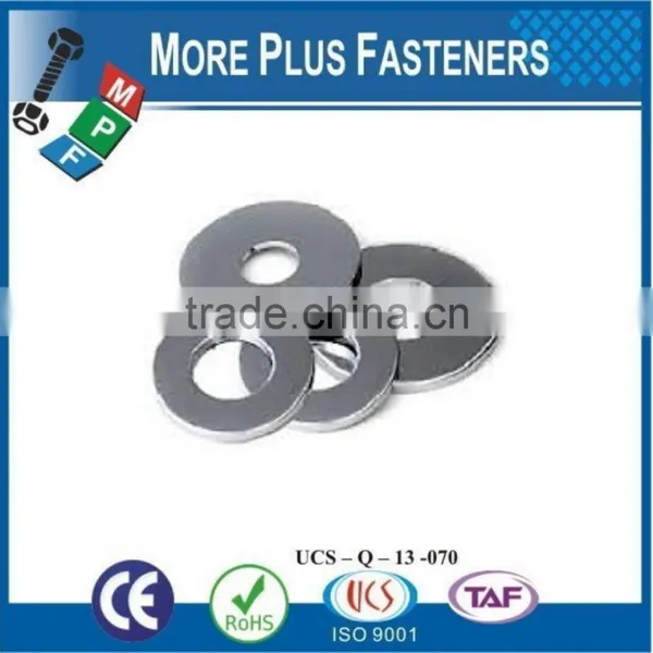 Made in Taiwan Stainless Steel Thick Zinc Plated Flat Washer photo-2