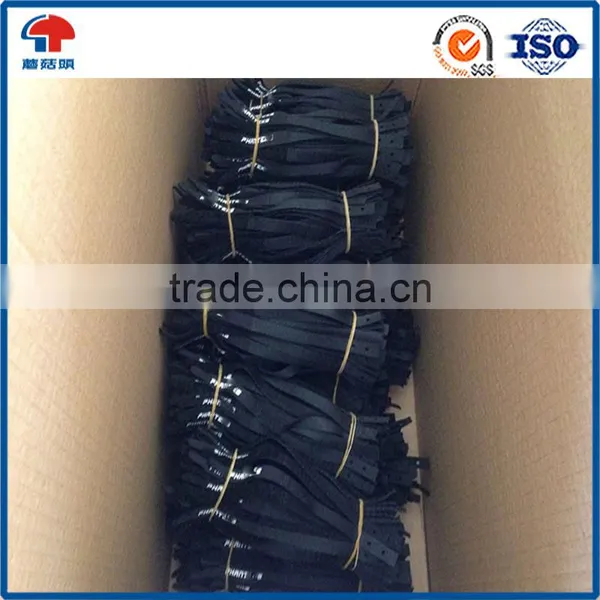 Multi-use Custom Nylon Hook and Loop Cable Ties With Eyelet photo-4