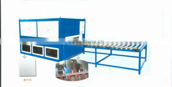 Stainless Steel Sheet Sand Grinding/Polishing (Hairline Finish) Machine With 4 Grinding Rollers
