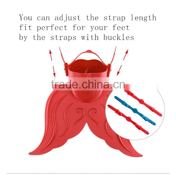 Silicone Material and Child Age Silicone Swimming Flippers photo-5