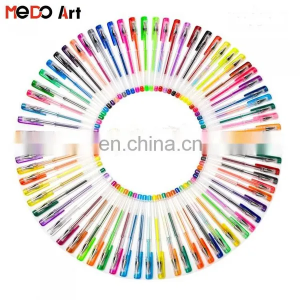 Competitive Elegent Multi Color Gel Pen Set 60 Gel Pen Park for Drawing and Writing photo-5