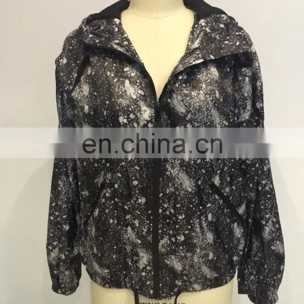 Latest Fashion Women's Woven Digital Printed Jacket photo-3