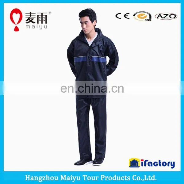 Maiyu Hood Rainsuit With Reflective Tape, Waterproof Suit for Women photo-2