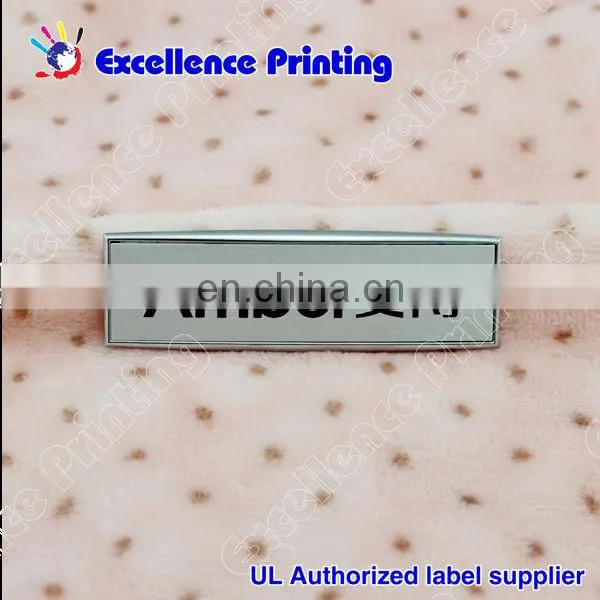 Custom Private Sticker Car Metal Nameplate photo-6