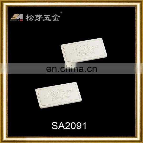 Little r Traditional High Quality Metal Lgo for Wallet photo-2