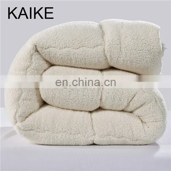 Wholesale Custom Warm Lamb Fleece Baby Bed Quilt photo-5