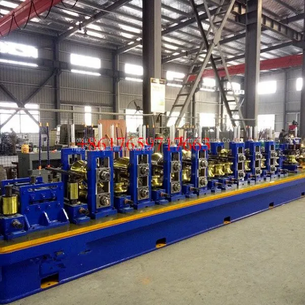 China Manufacturer Carbon Steel Pipe Making Machine Steel Tube Mill Line photo-5