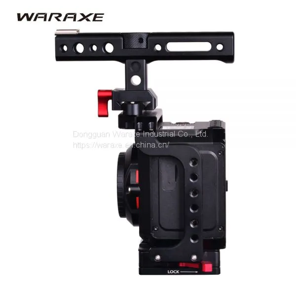 WARAXE CAGE KIT FOR Z CAM E2 Cinema CAMERA WITH NATO Rail Handle Grip photo-3