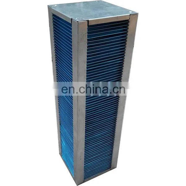 China Direct Factory Supply Cross Flow Double Folded Edge Air Heat Exchanger photo-2