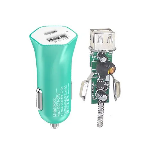 Tiensun PCBA 3.1A Dual Port Car Charger Xiaomi Samsung Huawei