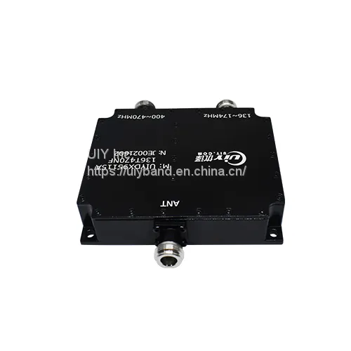 VHF UHF Duplexer 136-470MHz 100W Duplex Low VSWR RF Duplexer photo-3