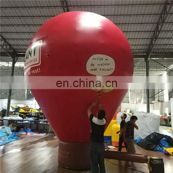 Customized Outdoor Inflatable Ground Balloon Colorful Hot Air Balloon For Promotion photo-5