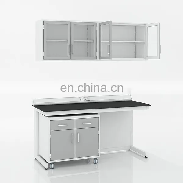 Laboratory Furniture Wall Work Bench Phenolic Resin Chemical Biology Laboratory Bench Table photo-6