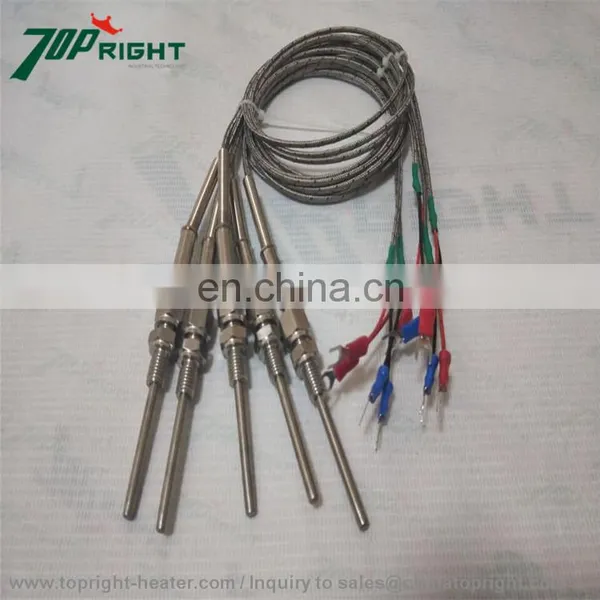 High Temperature 1200 Degree K Type Thermocouple 16*600mm photo-2