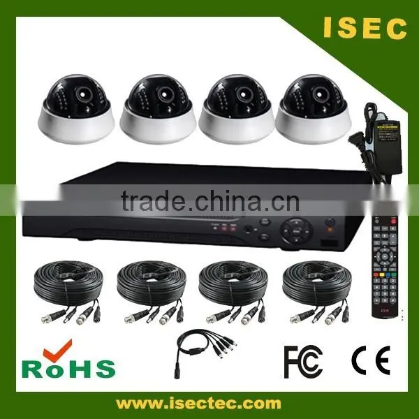 4CH 960P CVR 1.3MP/720P Small Weatherproof IR 20M HD CVI Camera Kit photo-3