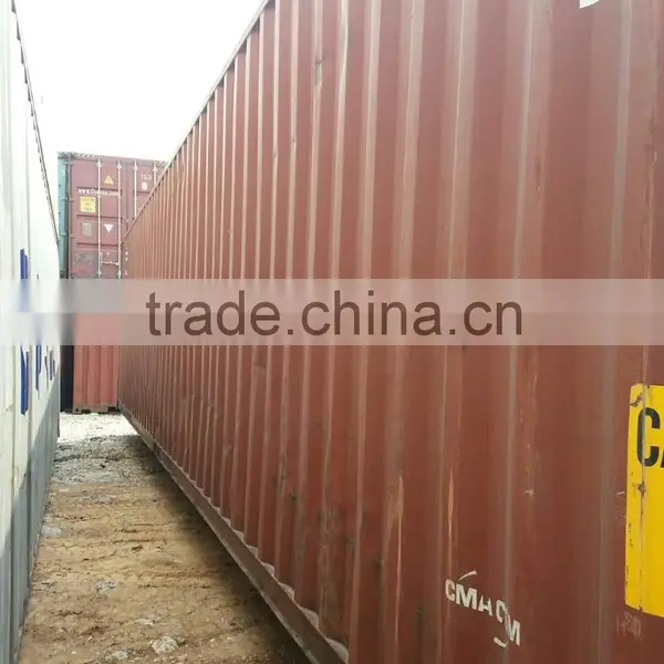 PROMOTIONAL PERIOD! BIG DISCOUNTS! Qingdao 40 Foot High Cube Used Dry Steel Cargo Container With Solid Steel Structure photo-4