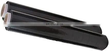 Black Hand Use LLDPE Pallet PE Stretch Film Pallet Wrap Stretch Film photo-4