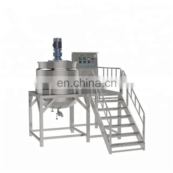 100L Hydraulic Lift Cosmetic Body Cream Lotion Shampoo Vacuum Mixer Emulsifier Ointment Mixer photo-2