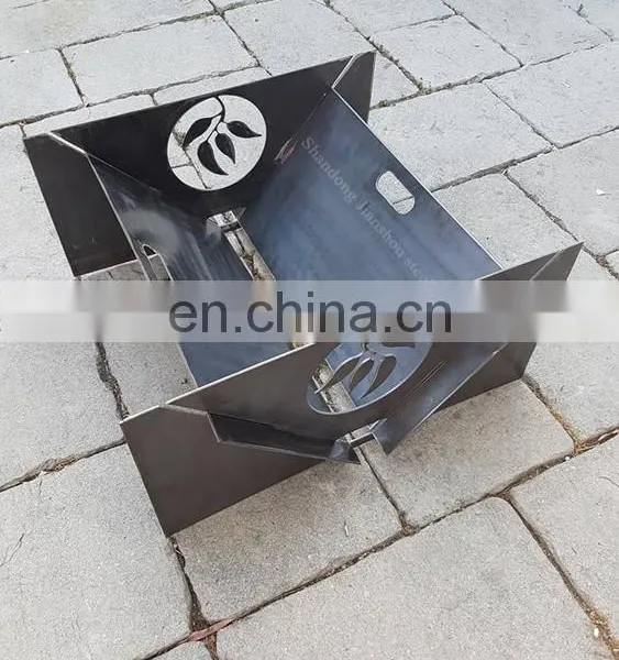High Quality Corten Steel Outdoor Fire Pit Metal Fire Bowl BBQ Backyard Heater Fire Pit photo-5