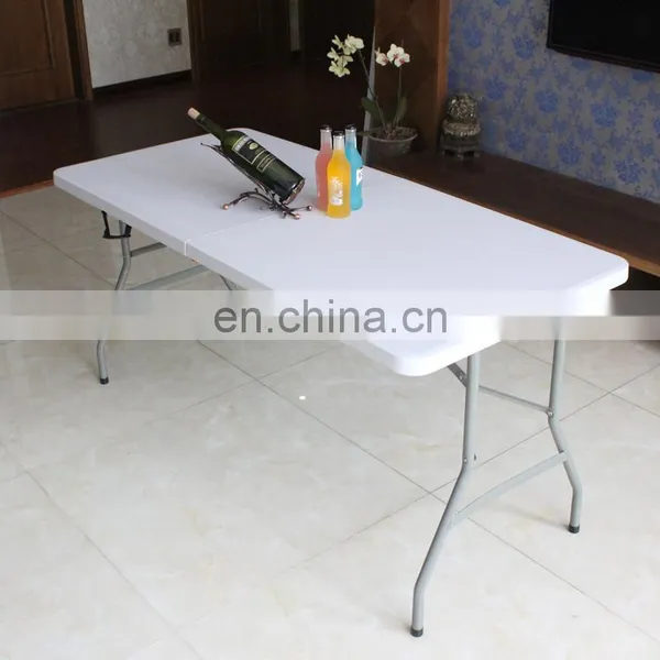 Rectangular Multifunctional Outdoor Camping Folding Dining Table Suitcase Folding Table Cheap Folding Table photo-2