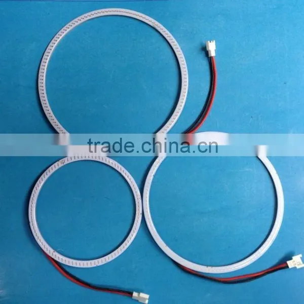 Hot Sale COB Led Angel Eyes Halo Rings for All Cars, Led Angel Eye Kits ( 60mm/70mm/80mm/90mm/100mm/110mm/120mm/130mm/140mm) Quality Choice photo-3