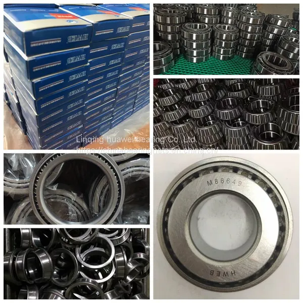 Linqing Huawei Bearings 6000 6200 6300 6400 6800 16000 62200 Series Deep Groove Ball Bearings photo-3