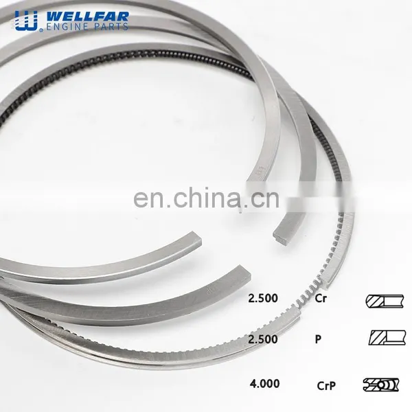 Wellfar Engine Spare Parts Diameter 79mm 81.6mm 84.8mm Piston Ring For Opel 1.6L 1.8L Engine photo-4