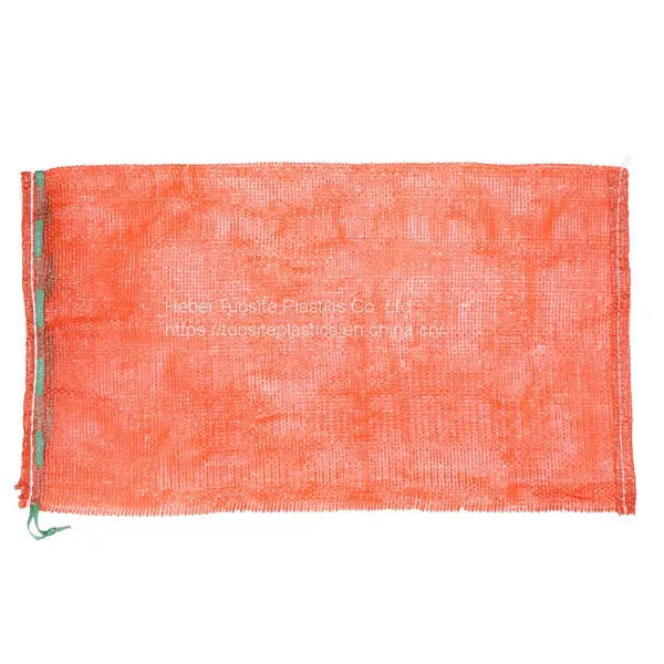 PP Plastic Tubular Mesh Bag/25kgs Mesh Net Sacks For Vegetables Packing photo-3