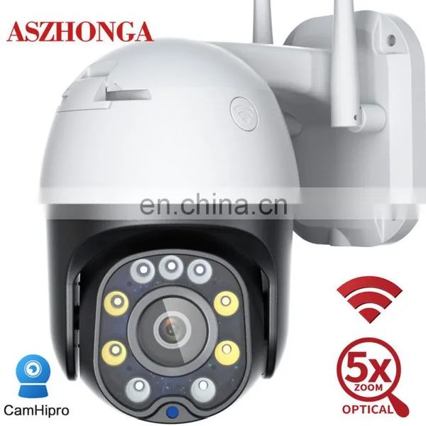 2MP IP Camera Wireless WIFI 5X Optical Zoom Security Outdoor PTZ 1080P HD CCTV Dome Surveillance Cam Motion Tracking CamHipro photo-2