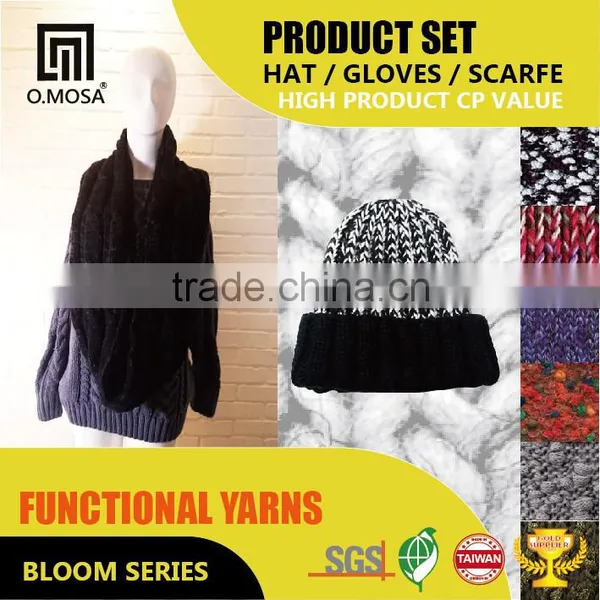 OM3297 Fashion Accessories Hats & Caps O.MOSA 2G_6BH29 Mix Color Sport Knit Hat photo-6