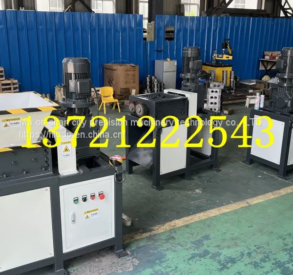 Industrial Solid Waste Shredder Garbage Wood Straw Double Shaft Shredder Metal Tire Multifunctional Plastic Crusher photo-4