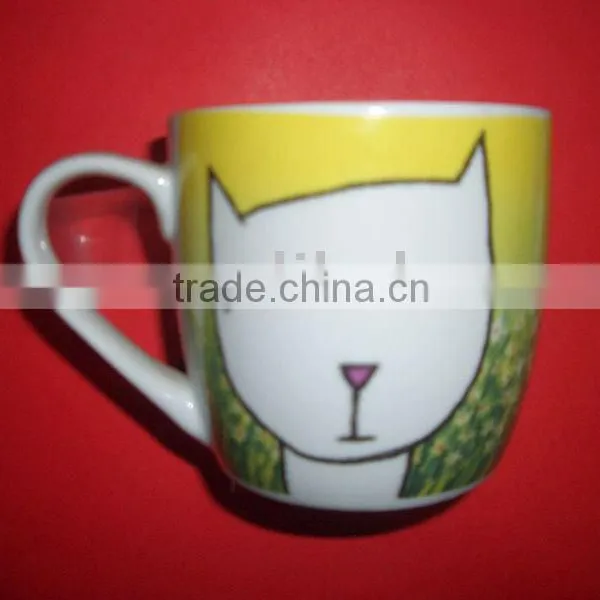 Porcelain Cup With Decal