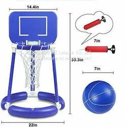 Sport Game Swimming Pool Float Ball Toys Water Basketball Outdoor Hoops photo-2