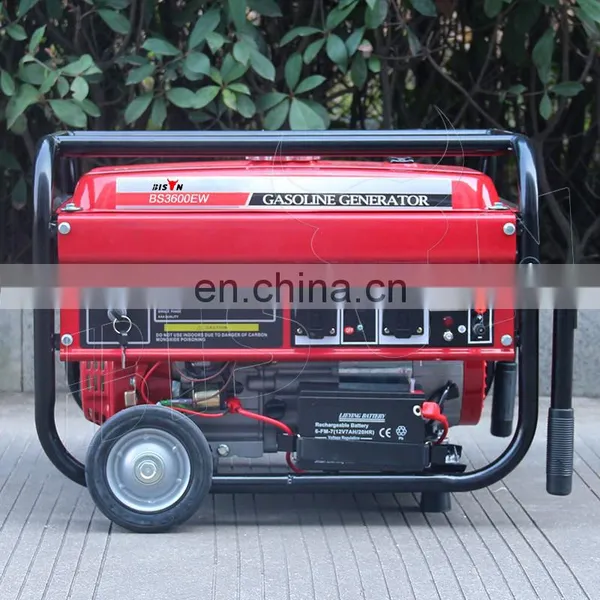 Bison China 2Kw Portable Power Generator Copper Wire 163Cc 55Hp Gasoline Generator With Ohv photo-2