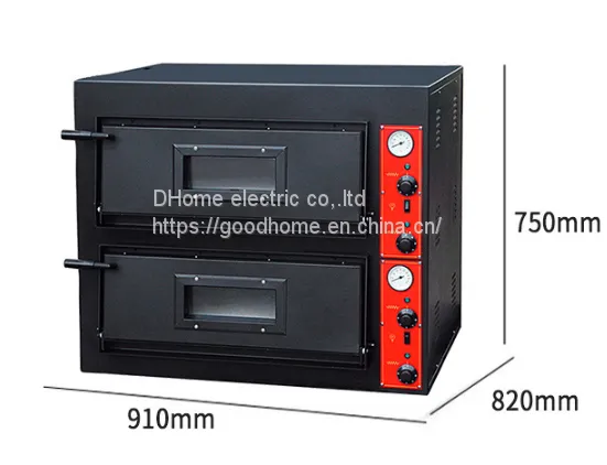 Commercial Two-story Two-plate Baking Cake Multifunctional Large Capacity Double Electric Pizza Oven（Wechat:13510231336）