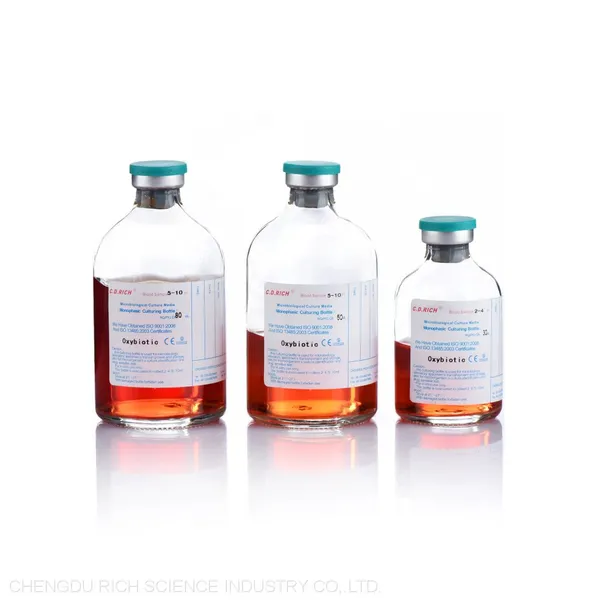 Blood Culturing Bottles for Manual Operation, Aerobic/Anaerobic photo-4