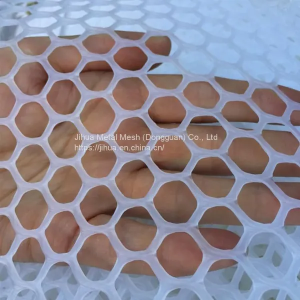 Heavy Duty Plastic Mesh Fencing White Or Green Plastic 0.15cm-2m photo-2