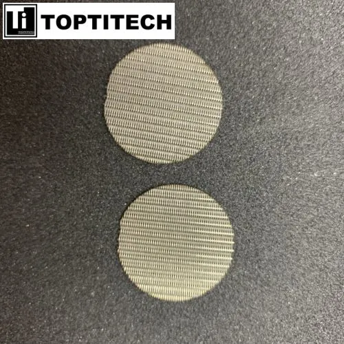 1mm Thickness Single-layer Stainless Steel Wire Mesh Filter Disc photo-2