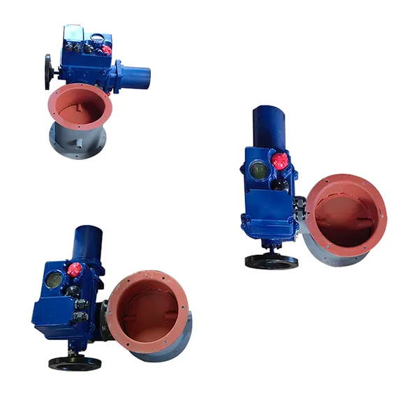 DN300 Motorised Air Damper Actuator Flue Gas Damper Valve