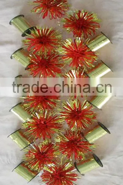 2016 New Design High Quality Gift Decorative Set/ Star Bows and Matte Metallic Curly Ribbons photo-4