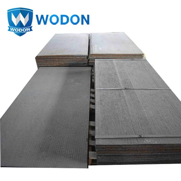 Chromium Carbide Overlay Mild Steel High Wear Resistant High Chromium Steel Plate photo-6