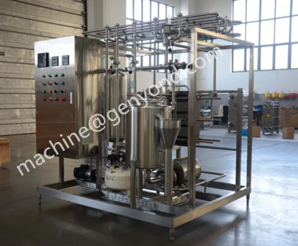 Full-automatic PLC Control Plate Pasteurizer Machine Best Price Pasteurizer Equipment photo-3