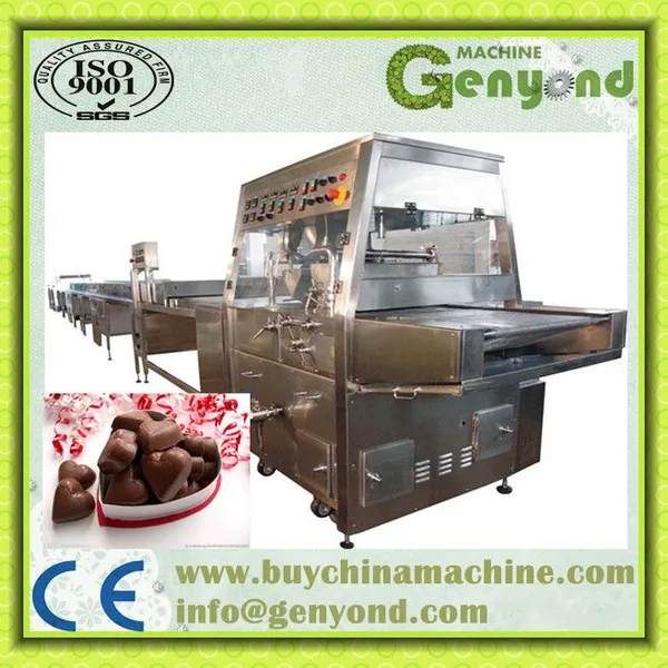 Automatic Chocolate Factory Machines Bar Ball Bean Molding Depositing Forming Cooler Equipment/Chocolate Production Line photo-3