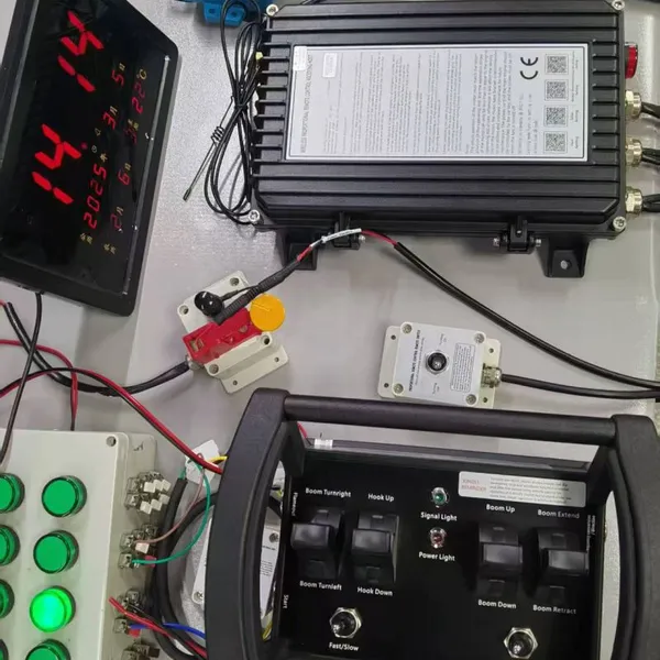 Truck Crane Controller 7 Joystick 8 Joystick Clutch Remote Controller Crane Kit 12v 24v photo-5